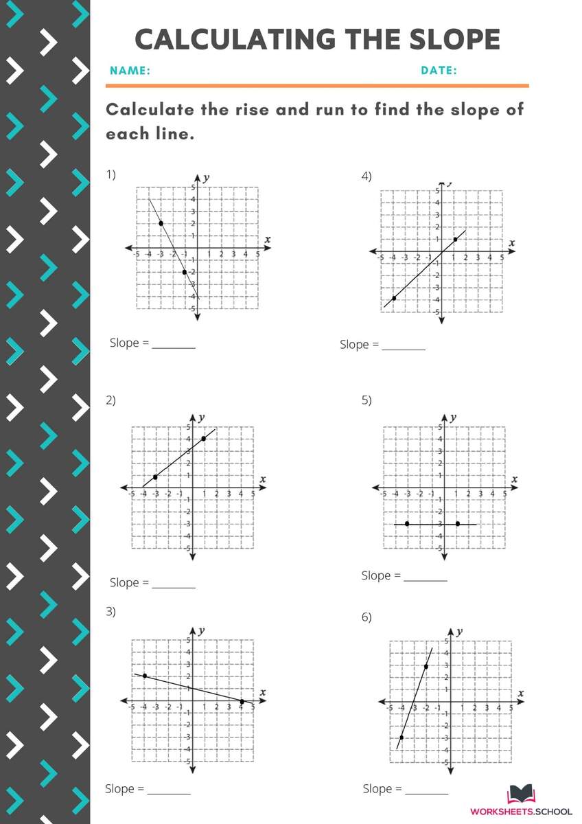 10 Variations Of Slope Worksheets With Answers EduWorksheets 10 Variations Of Slope Worksheets With Answers EduWorksheets