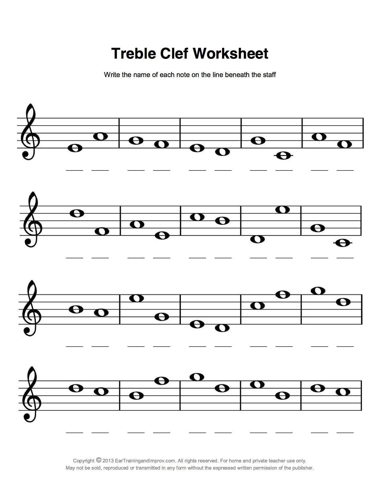 Free Beginner Music Theory Worksheet Download Free Beginner Music Theory Worksheet Png Images Free Worksheets On Clipart Library