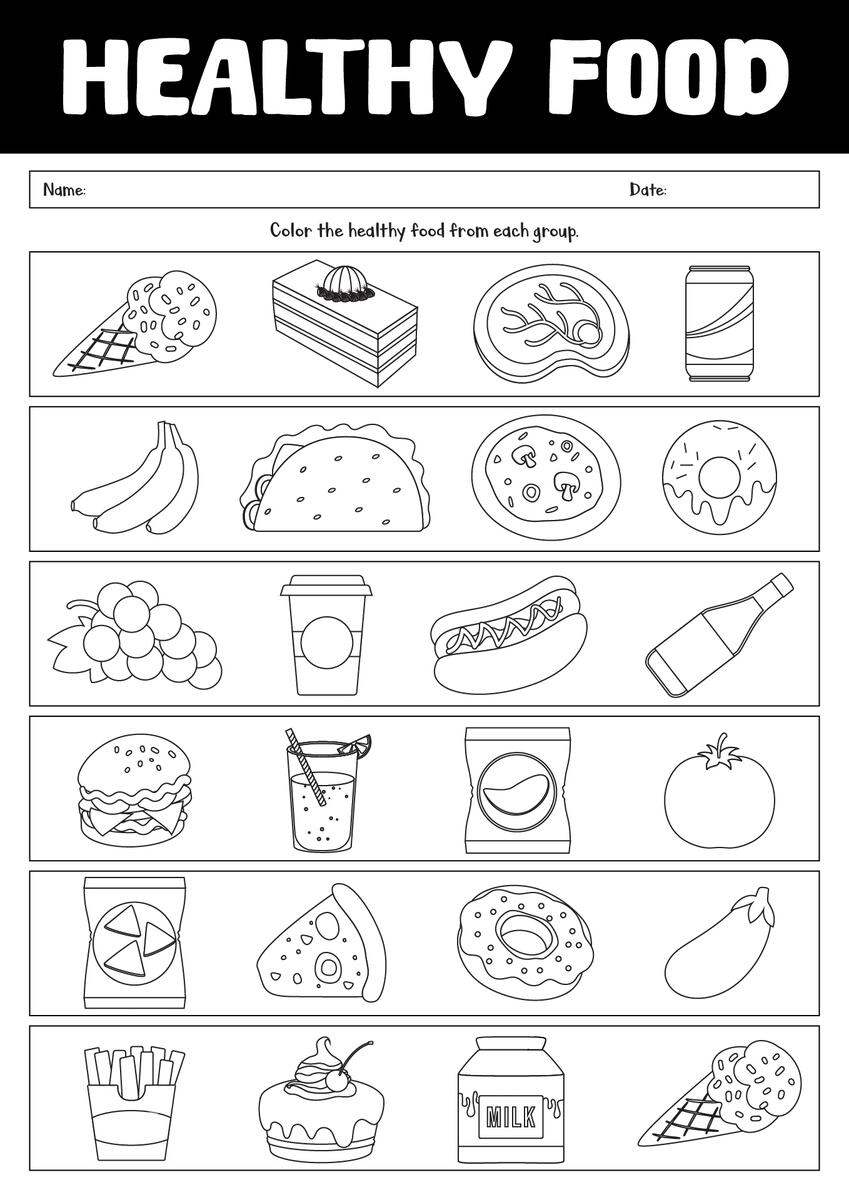 14 Healthy Eating Plate Printable Worksheet Free PDF At Worksheeto 14 Healthy Eating Plate Printable Worksheet Free PDF At Worksheeto