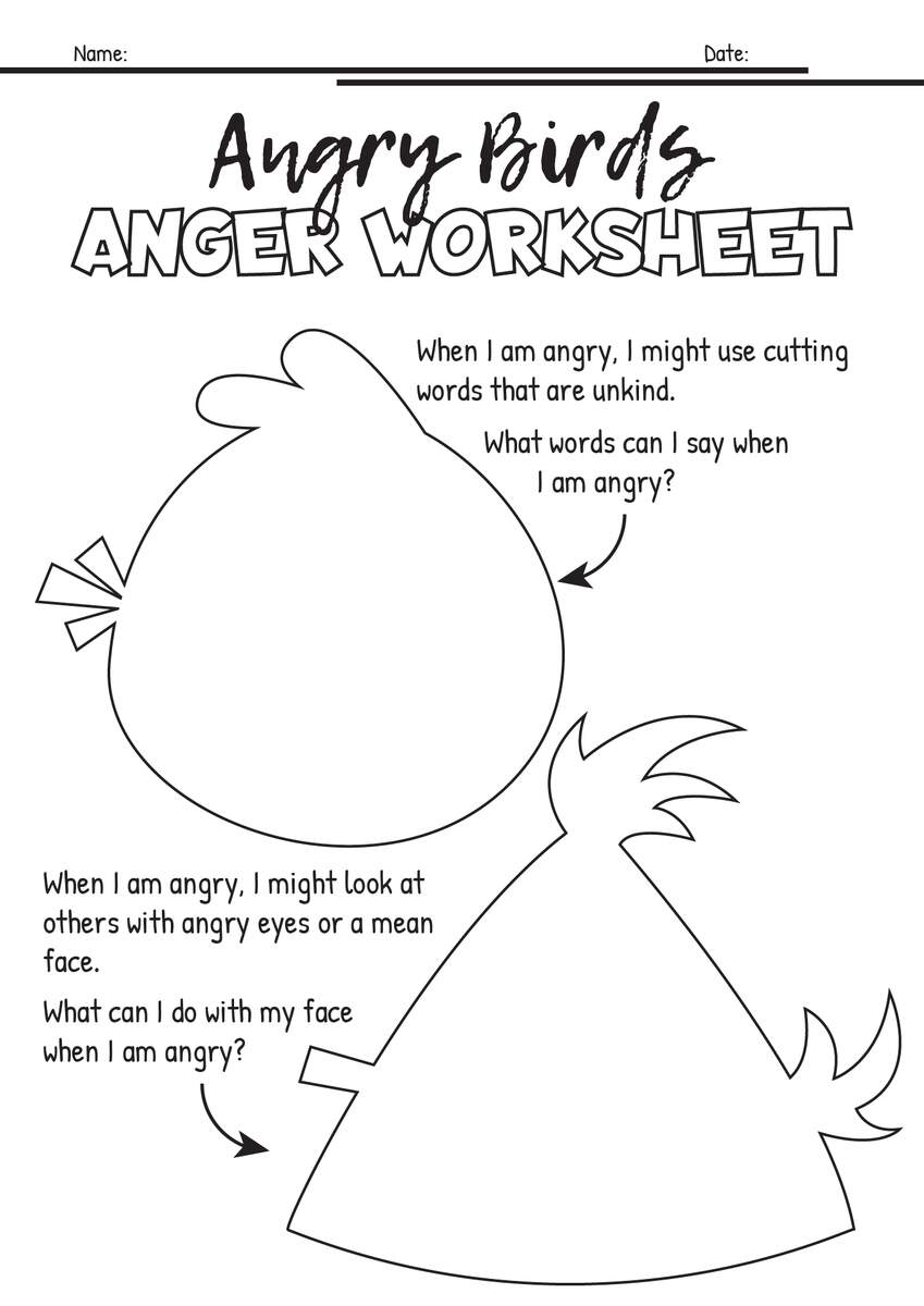 15 Anger Coping Worksheets Free PDF At Worksheeto