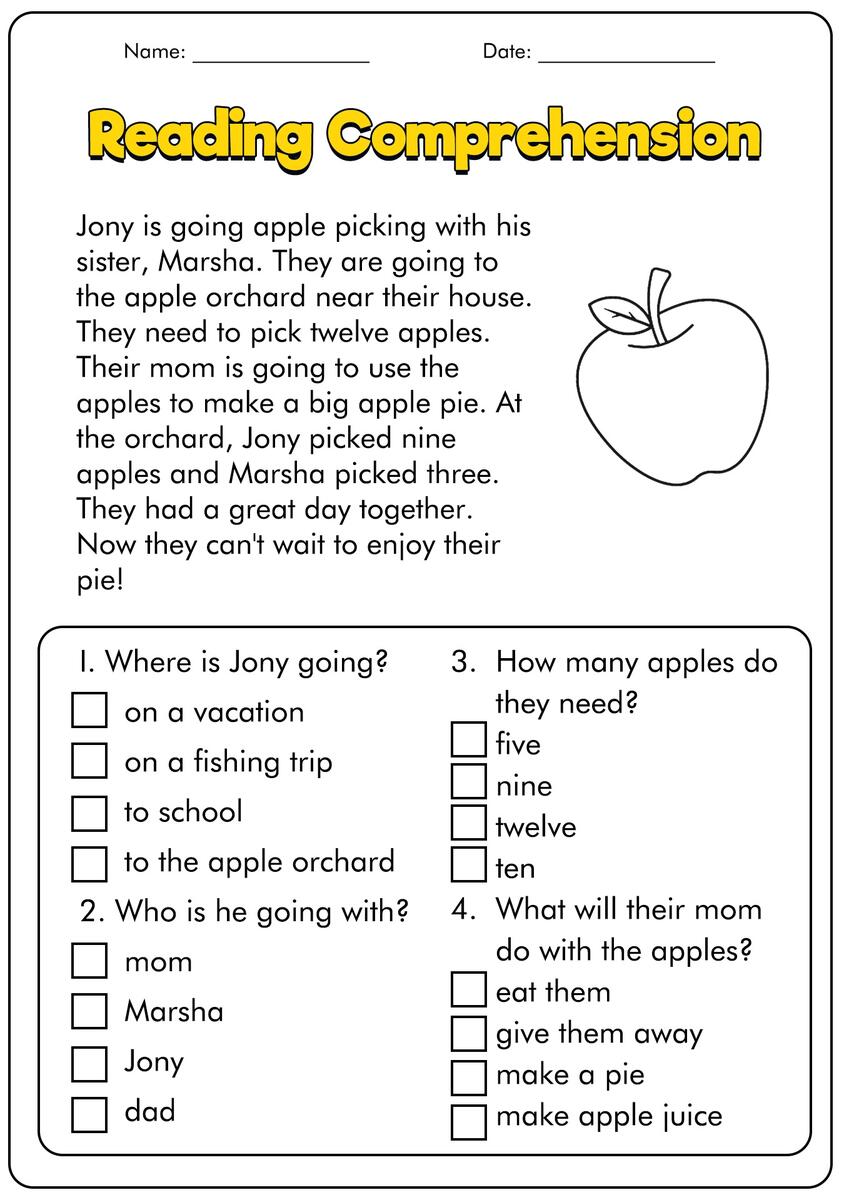 January Reading Comprehension Passages Kindergarten 1st Grade Worksheets Sentences Reading Worksheet Fluency Worksheet English Learing Etsy