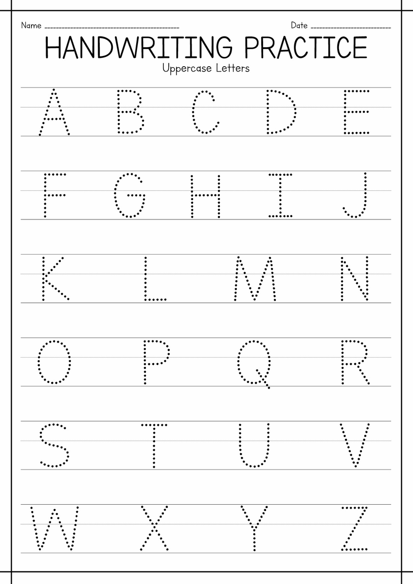 16 Writing Practice Worksheets For Preschool Free PDF At Worksheeto