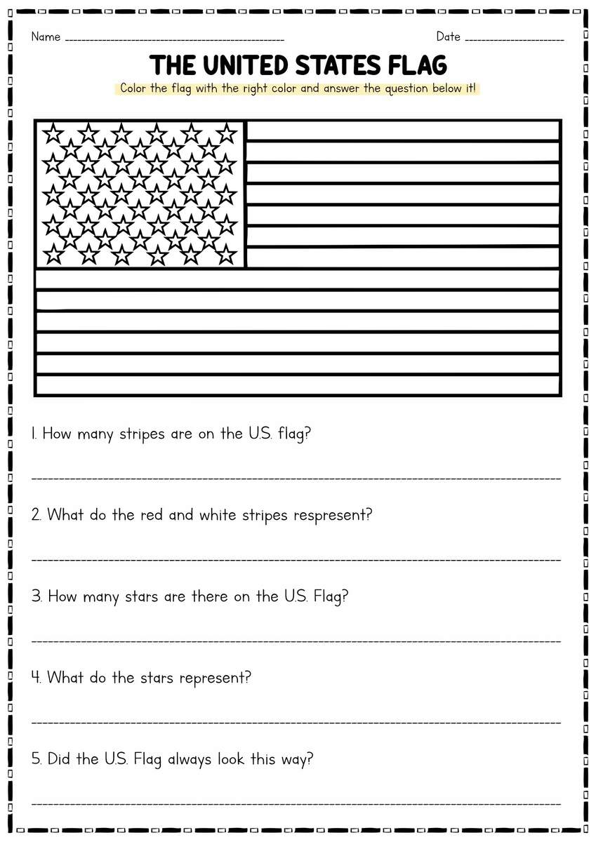 17 U S History Worksheets Free PDF At Worksheeto Free American History School Page Print Out Worksheets
