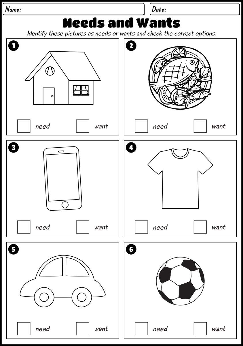 17 Want Vs Need Worksheet Free Printable For Adults Free PDF At Worksheeto 17 Want Vs Need Worksheet Free Printable For Adults Free PDF At Worksheeto