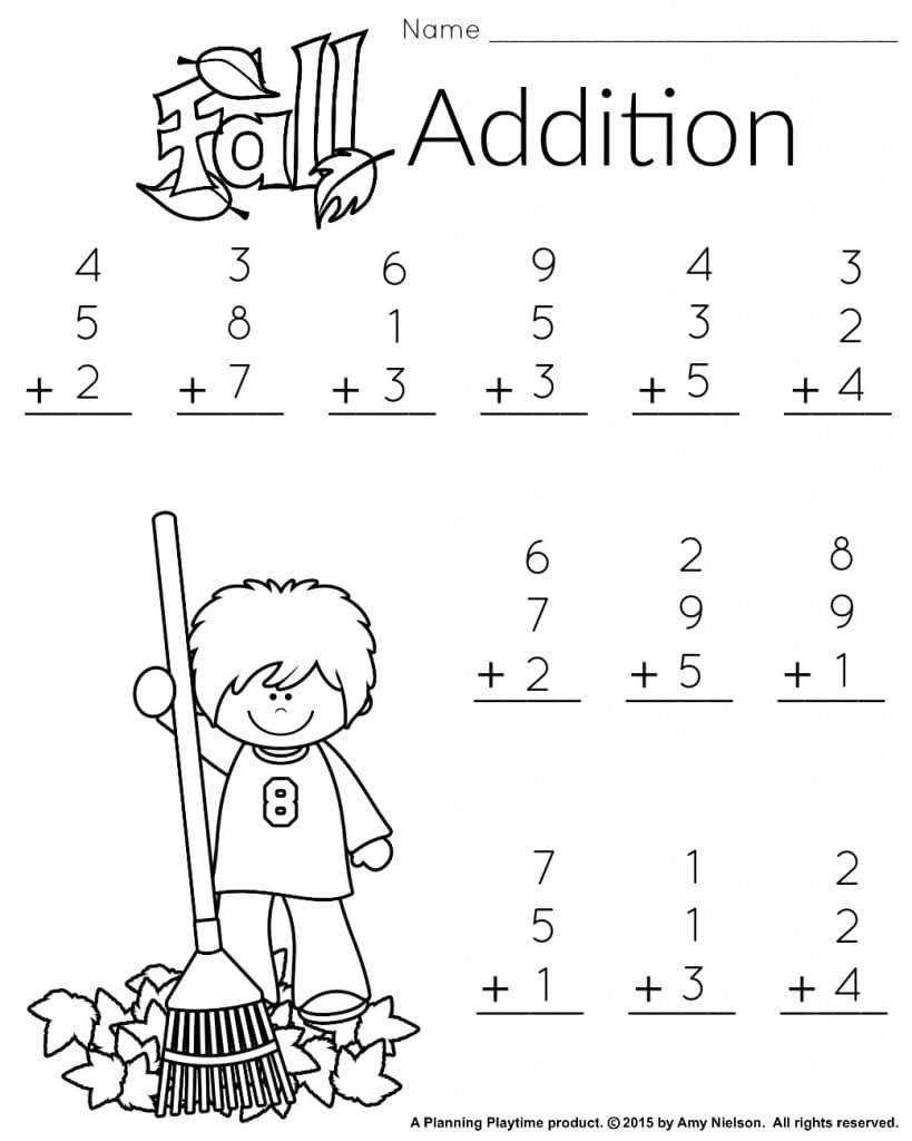 1st Grade Math And Literacy Worksheets With A Freebie Planning Playtime 1st Grade Summer Review Worksheets Week 1 Mamas Learning Corner