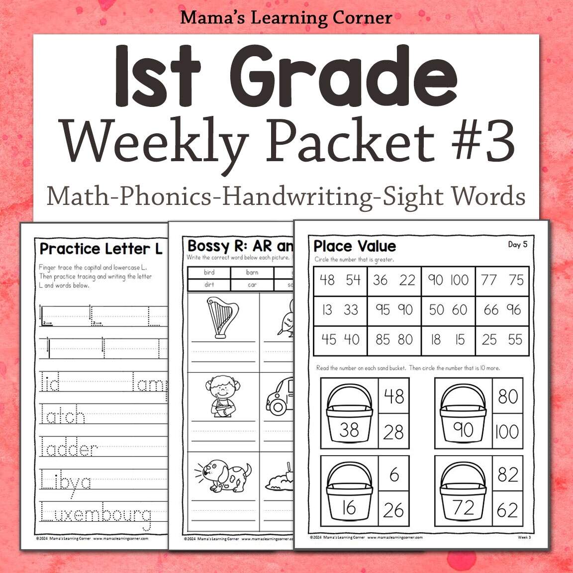 1st Grade Worksheets Free PDFs And Printer Friendly Pages