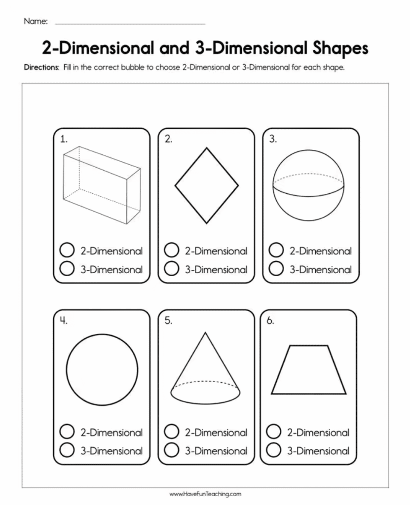 21 First Grade Shapes Worksheets To Teach Geometry The Teach Simple Blog