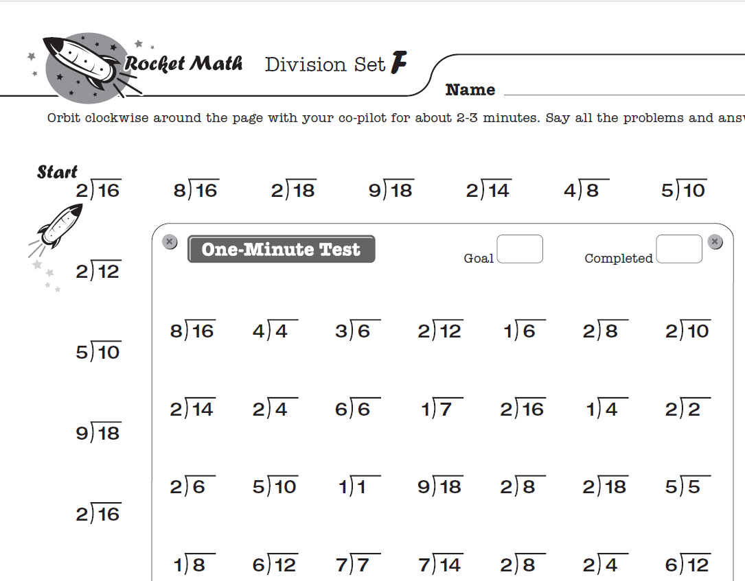 4th Grade Math Worksheets Rocket Math 4th Grade Math Worksheets Rocket Math