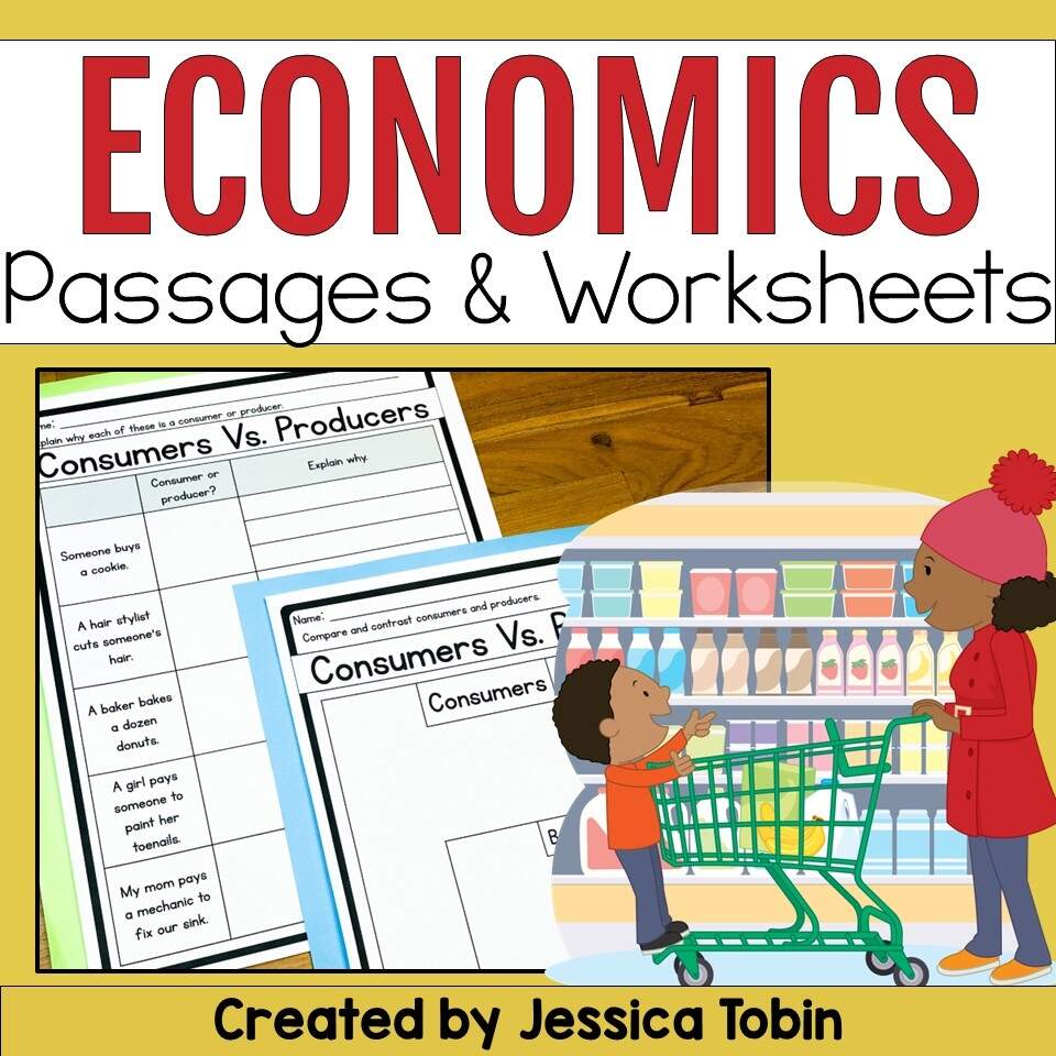 5 Strong Ways To Teach Goods And Services Worksheets Anchor Charts And Books