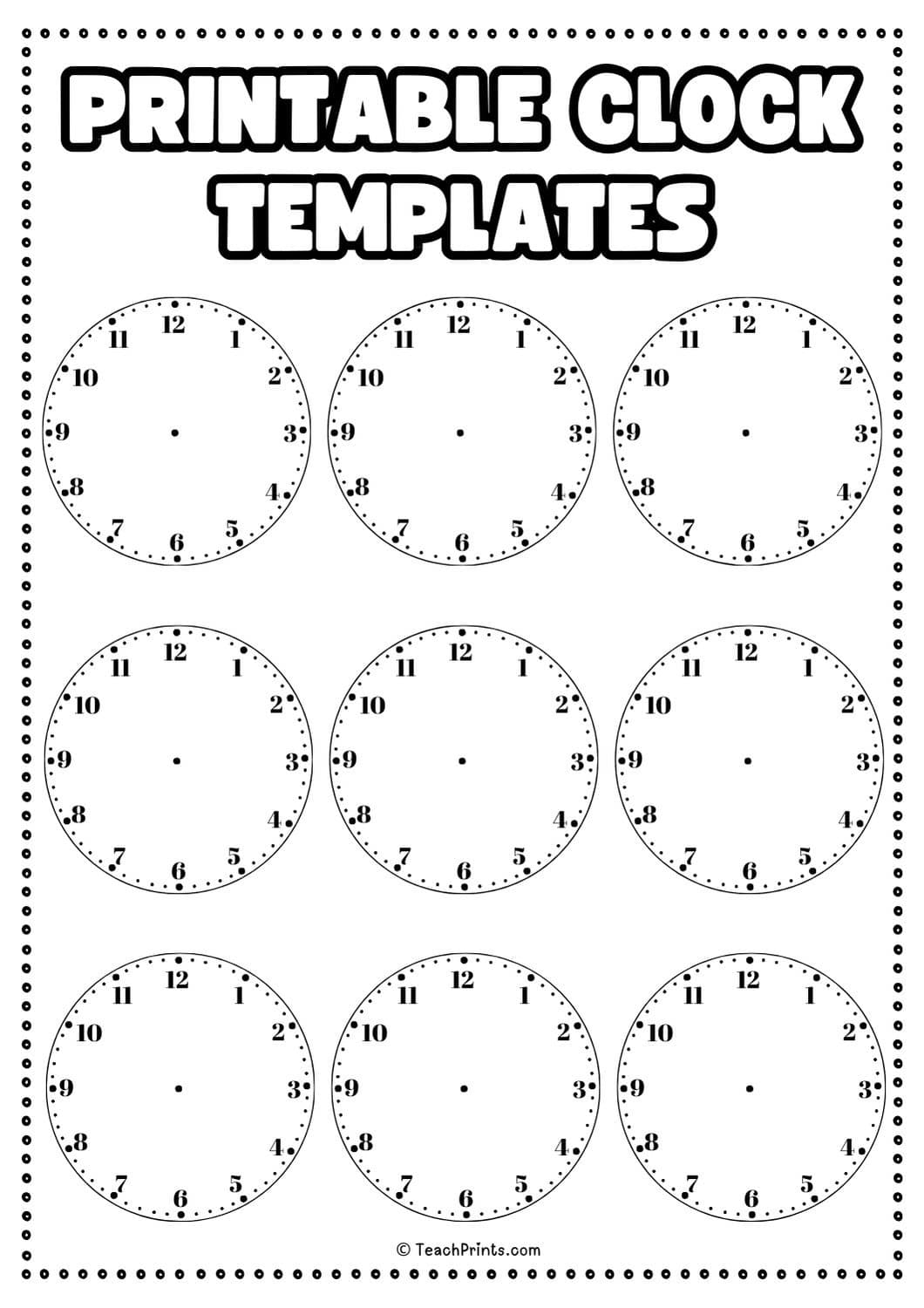 60 Free Telling Time Worksheets Teach Prints 60 Free Telling Time Worksheets Teach Prints