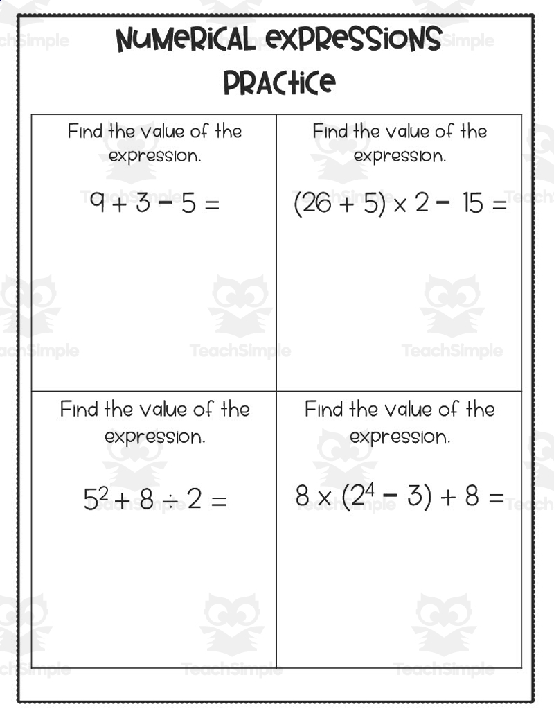 Free 6th Grade Math Worksheets Printable W Answers Mashup Math