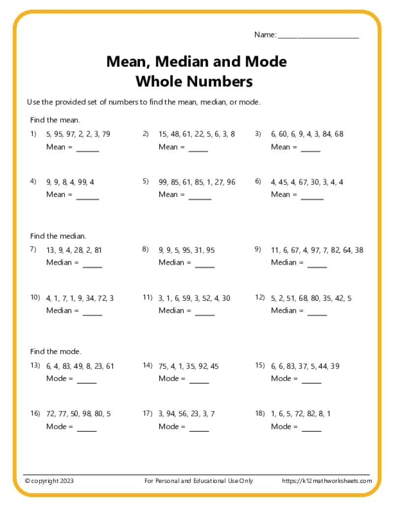 6th Grade Math Worksheets Free Printable Ratios Worksheet For Sixth Grade
