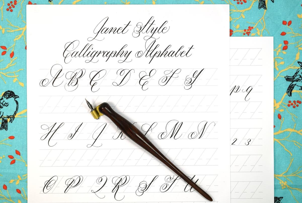 All Of TPK S Free Calligraphy Practice Worksheets A Master List The Postman S Knock