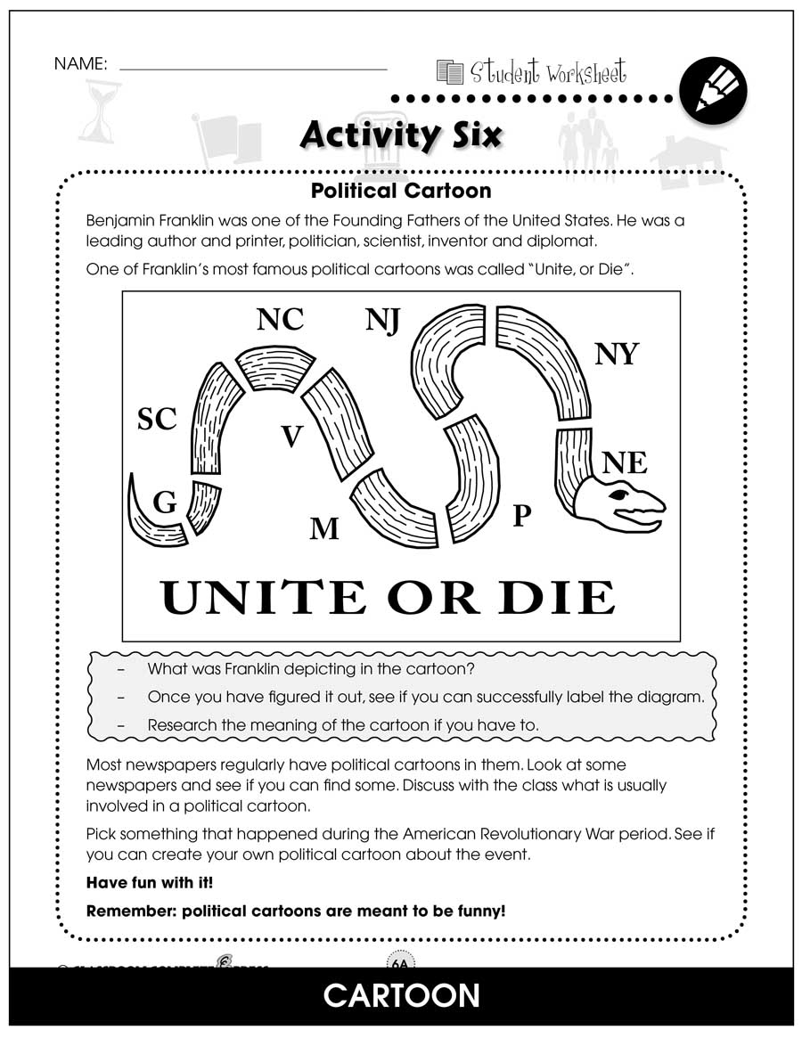 American Revolutionary War BONUS WORKSHEETS Grades 5 To 8 Worksheets Library