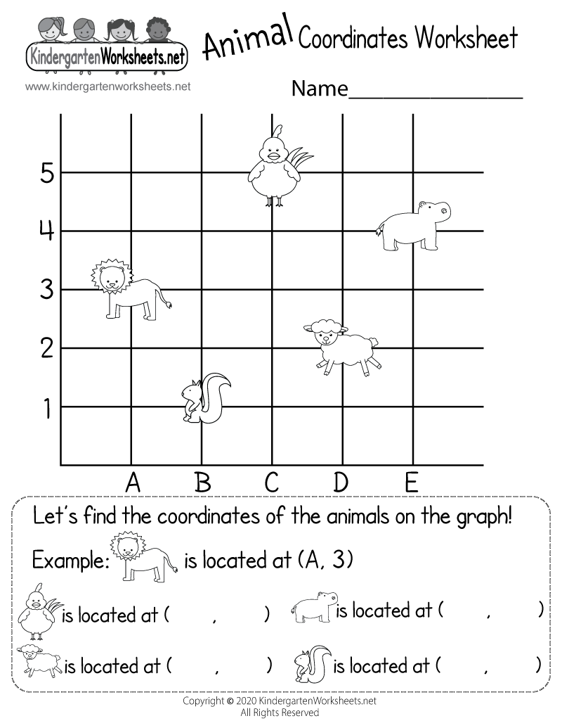 4 Free Spring Graphing Coordinate Plane Worksheets Our Family Code