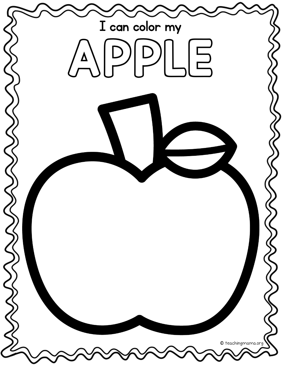 Apple Printables For Preschoolers Teaching Mama Apple Life Cycle Worksheets Mamas Learning Corner