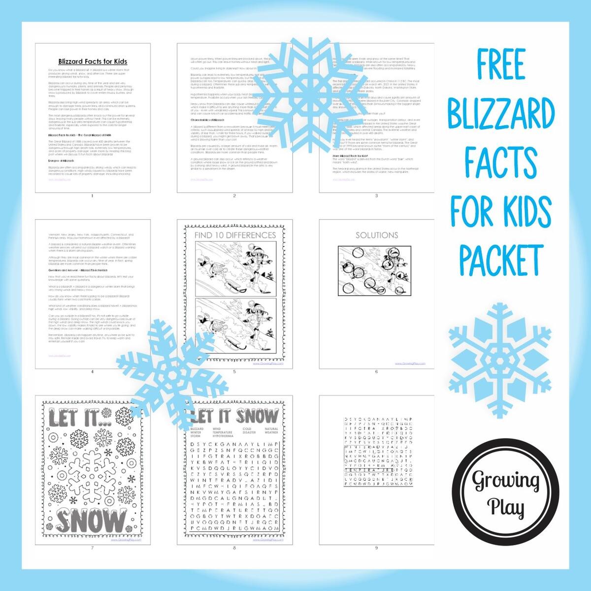 Blizzard Facts For Kids Growing Play Blizzard Facts For Kids Growing Play