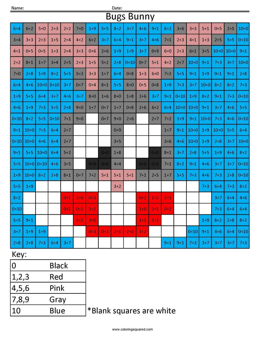 Characters Coloring Squared