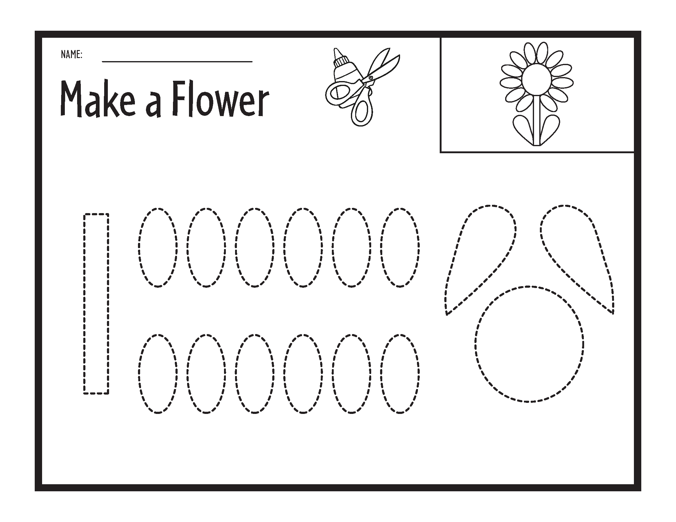 Cut And Paste Worksheets Printable Activities For Kids Free Printables Lettering SVG Files Tools Apps