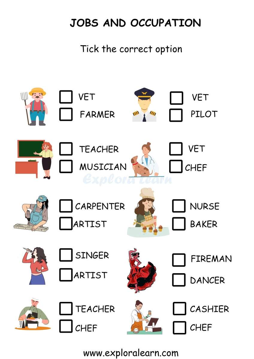 Customize 33 Kindergarten Community Helpers Worksheets Templates Online Canva