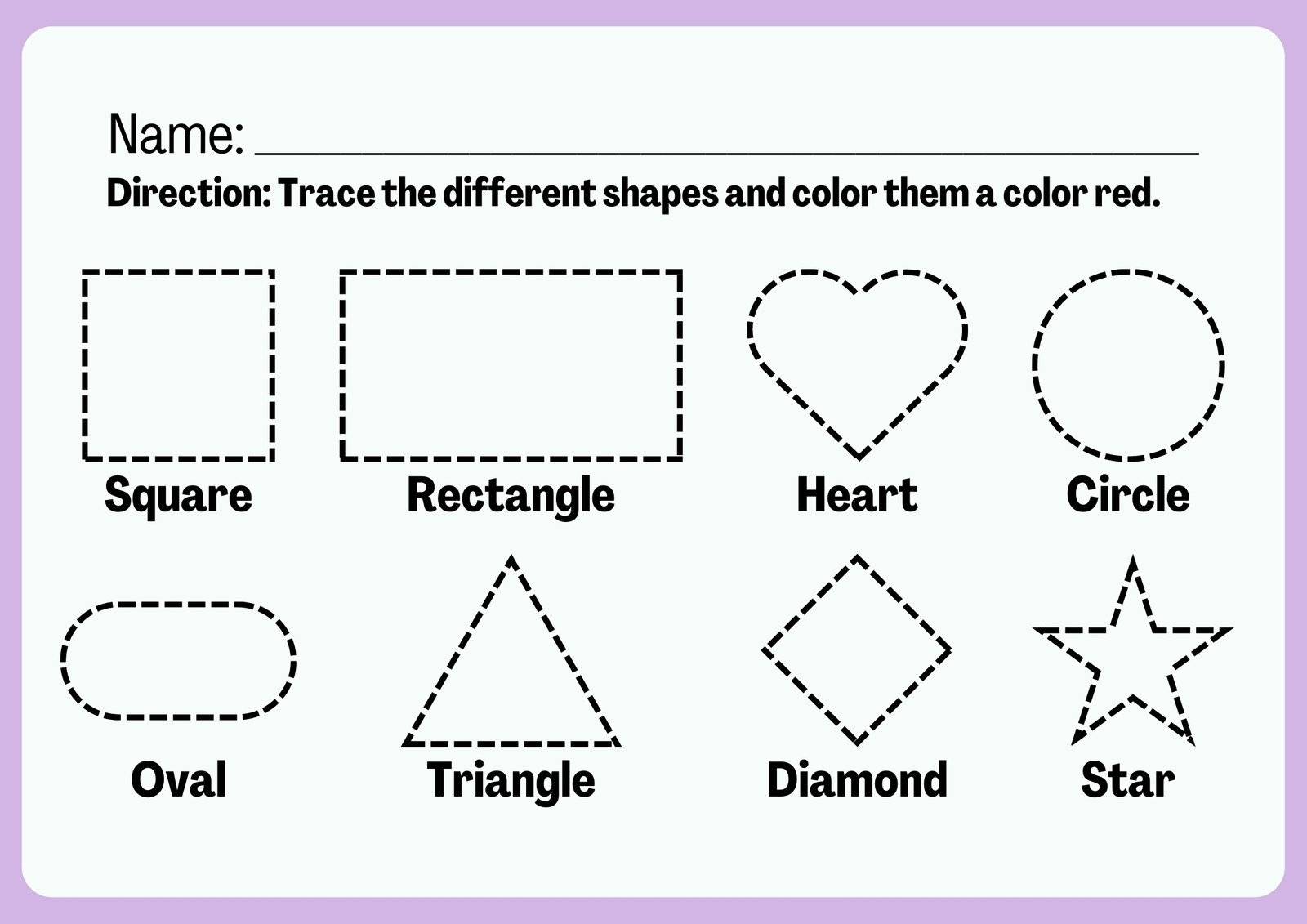 Customize 347 Preschool Tracing Worksheets Templates Online Canva