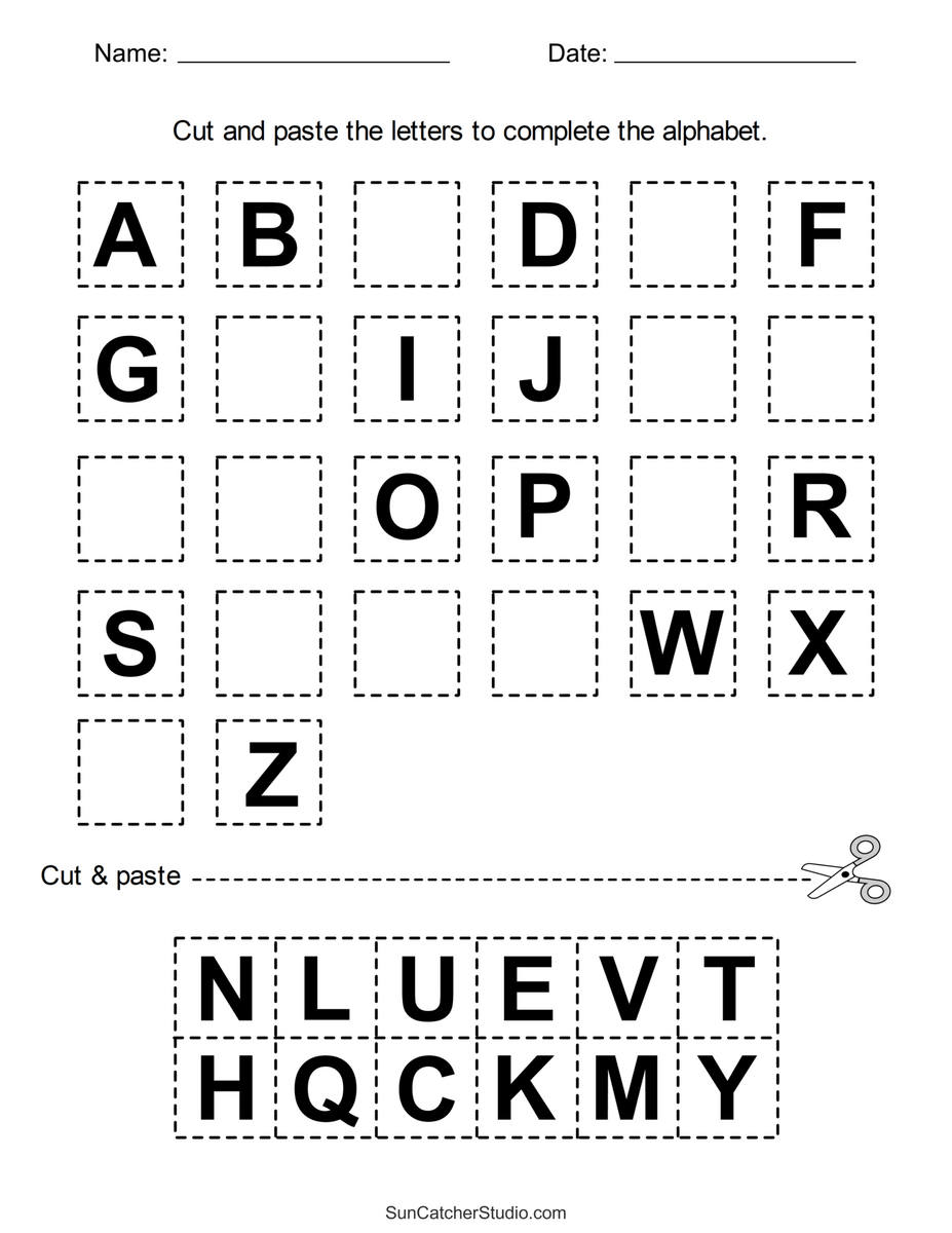 Free Printable Preschool Numbers Worksheet
