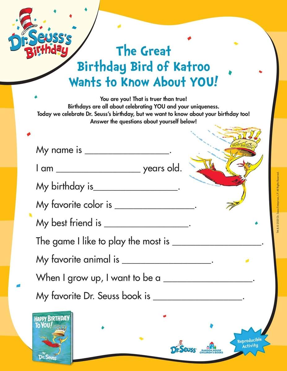 Dr Seuss Printables And Activities Brightly Dr Seuss Activities And Printables FUN Blog
