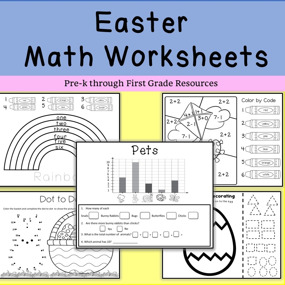 Easter Math Worksheet Made By Teachers