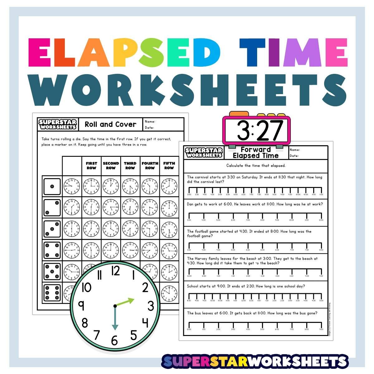 Elapsed Time Worksheets Superstar Worksheets Elapsed Time Worksheets Superstar Worksheets