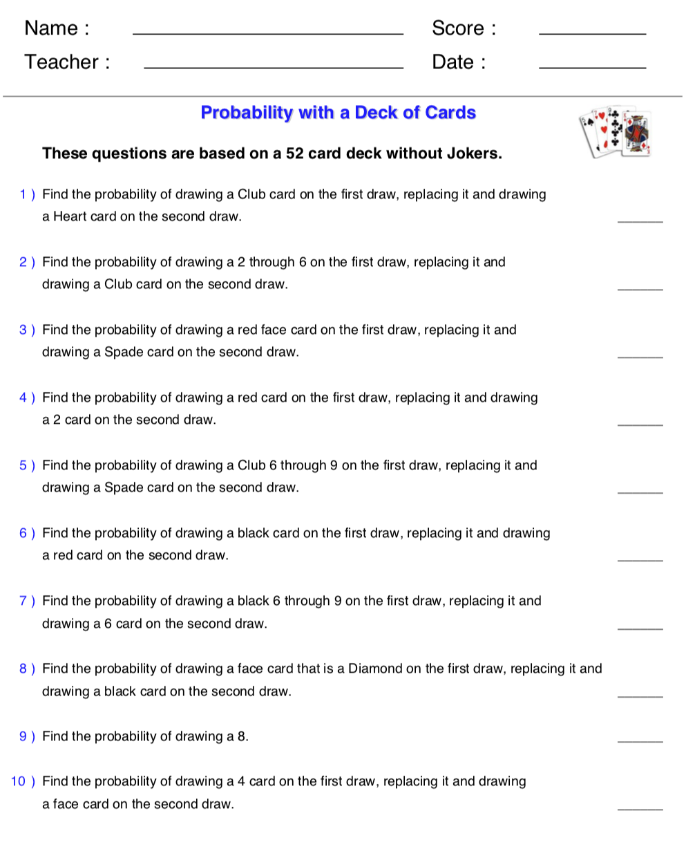 Explore Probability Tree Diagrams Worksheets Interactive Learning Resources