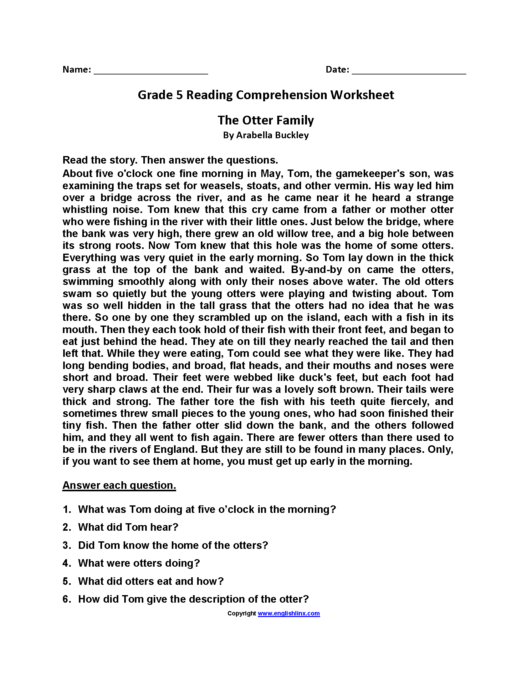 Fifth Grade Worksheets Bundle 500 Standards Aligned Printables Made By Teachers