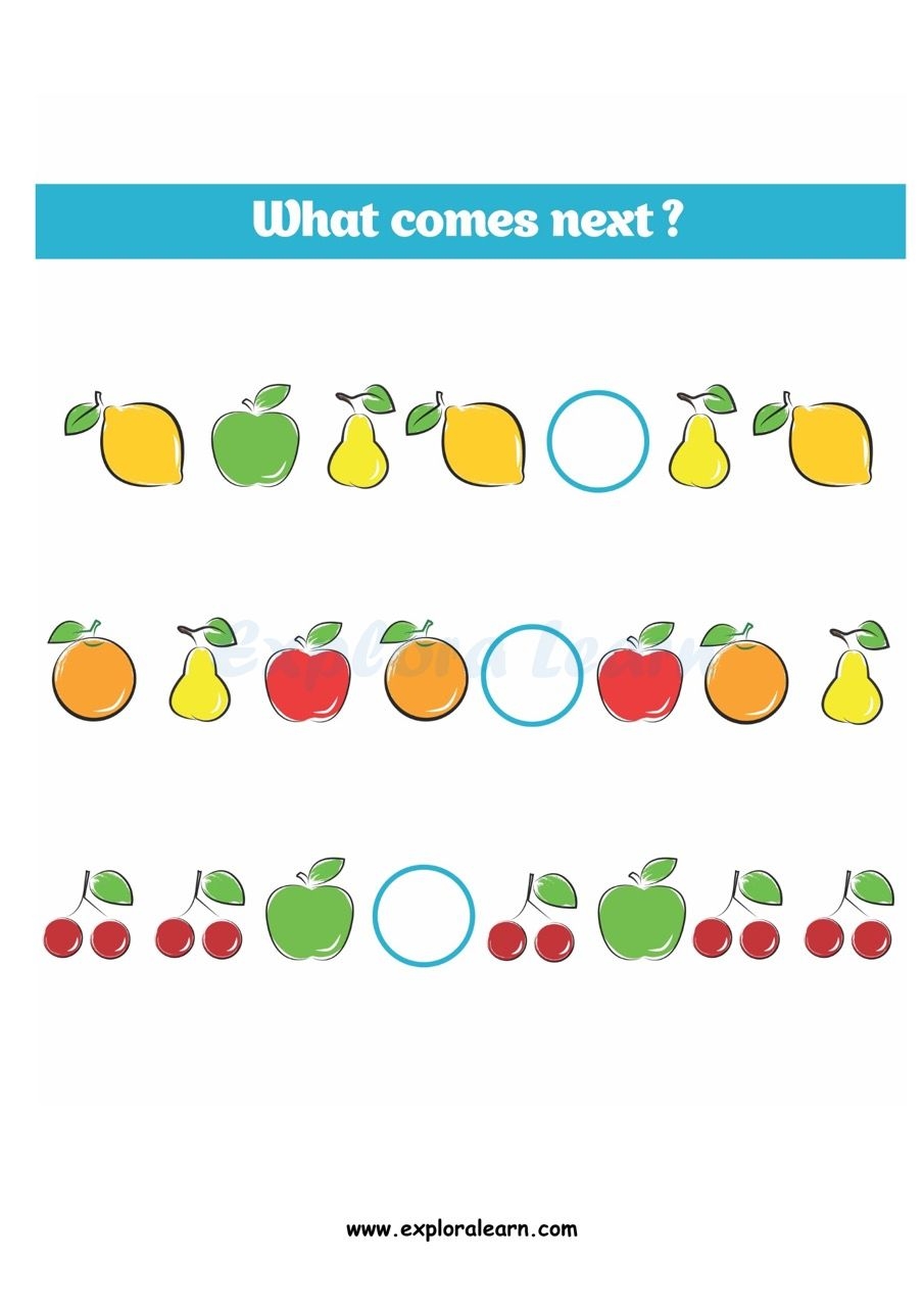 Focus Attention Worksheets For ADHD Autism