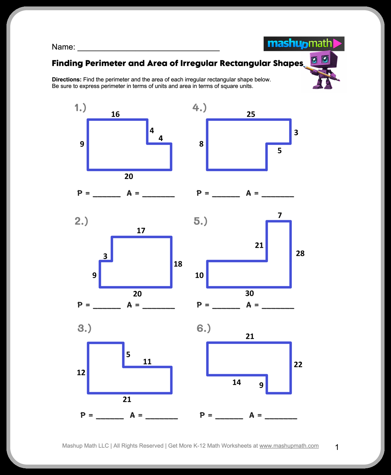 Grade 5 Multiplication Worksheets