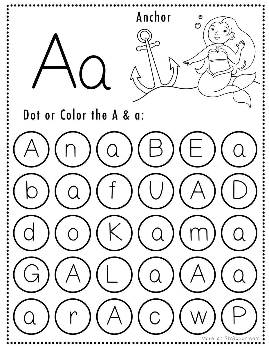 Do A Dot Printable Alphabet Numbers Lines And Shapes Your Therapy Source