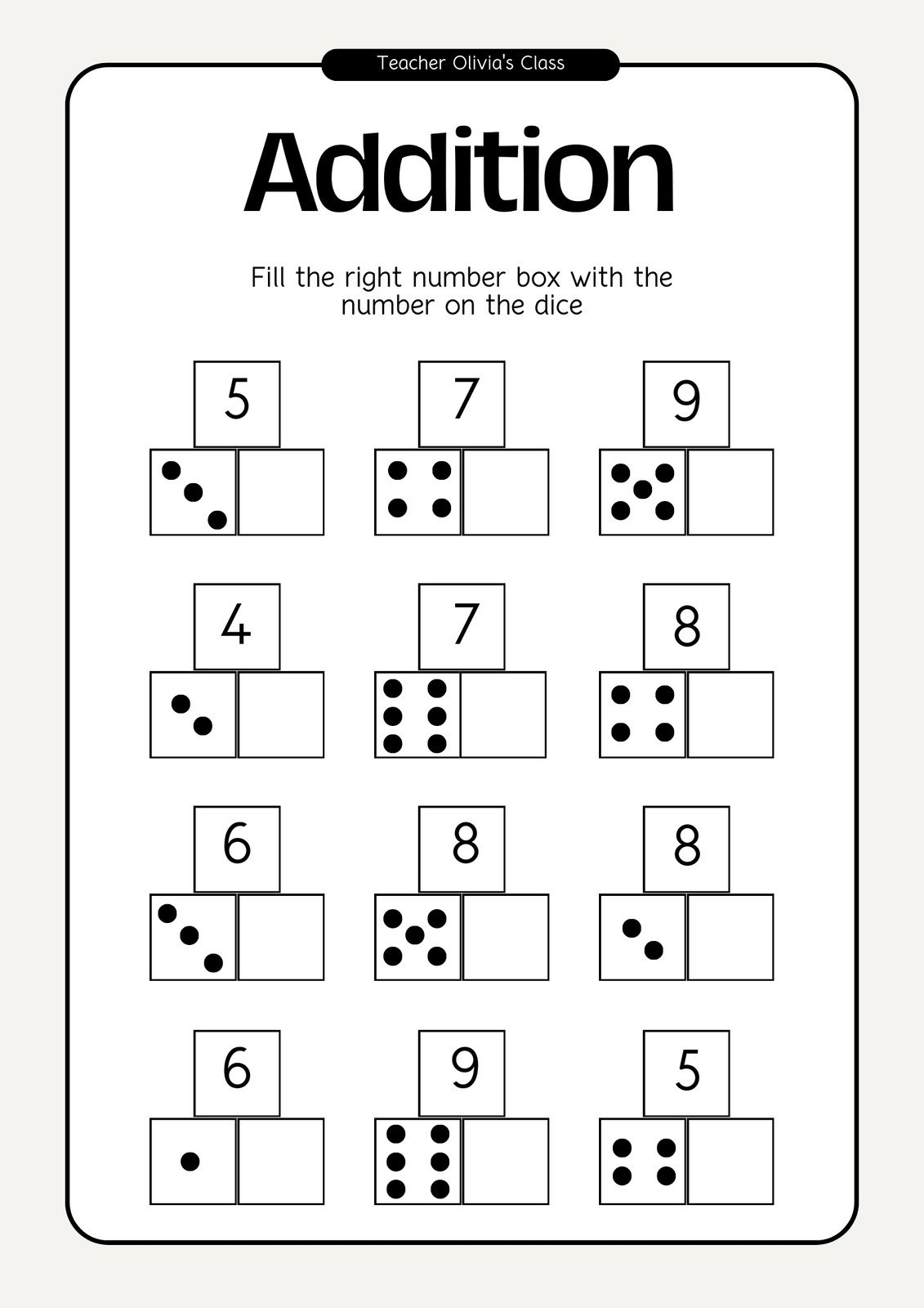 Free Custom Printable Preschool Worksheet Templates Canva Free Printable Kindergarten Counting Worksheets Happy Toddler Playtime