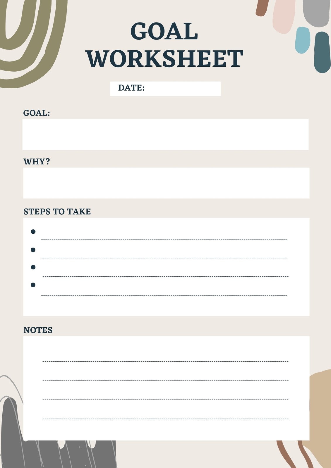 Free Custom Printable Handwriting Worksheet Templates Canva