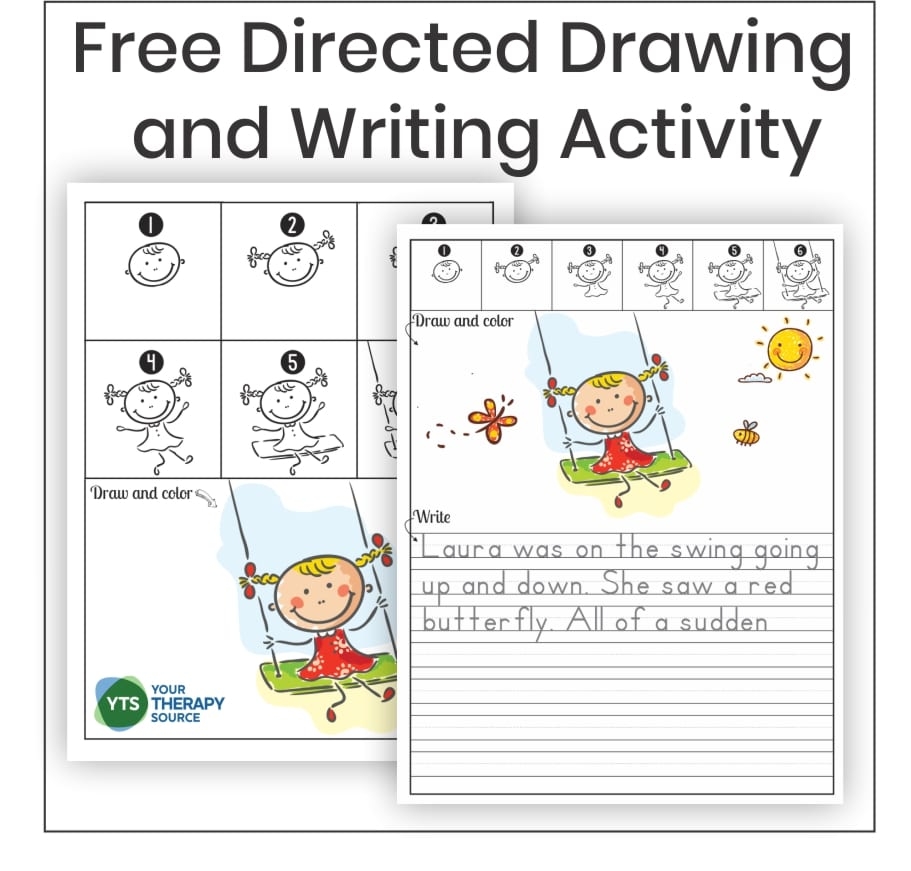 Free Directed Drawing And Writing Activity Your Therapy Source