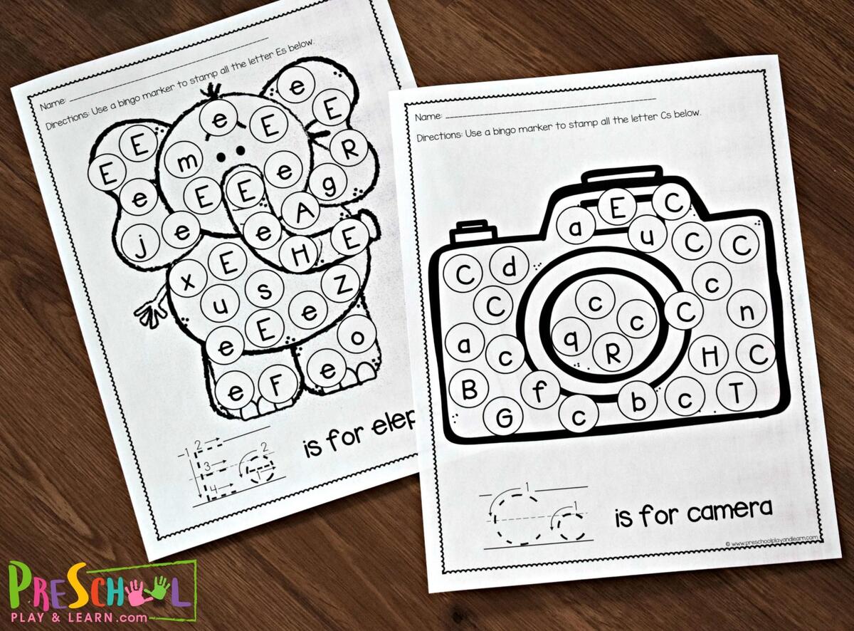 300 Free Letter Tracing Worksheets By Gold Star Fun Vibrant Designs
