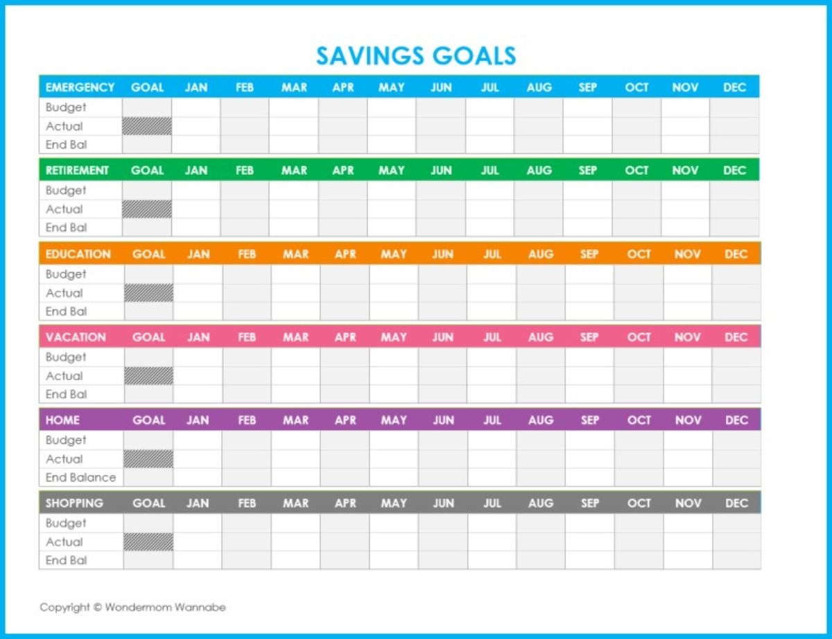 Free Printable Budget Worksheets For Family Finances Free Printable Budget Worksheets For Family Finances