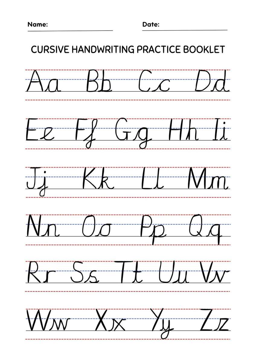 Printable Cursive Alphabet Practice Sheets Royal Fancy Capital A
