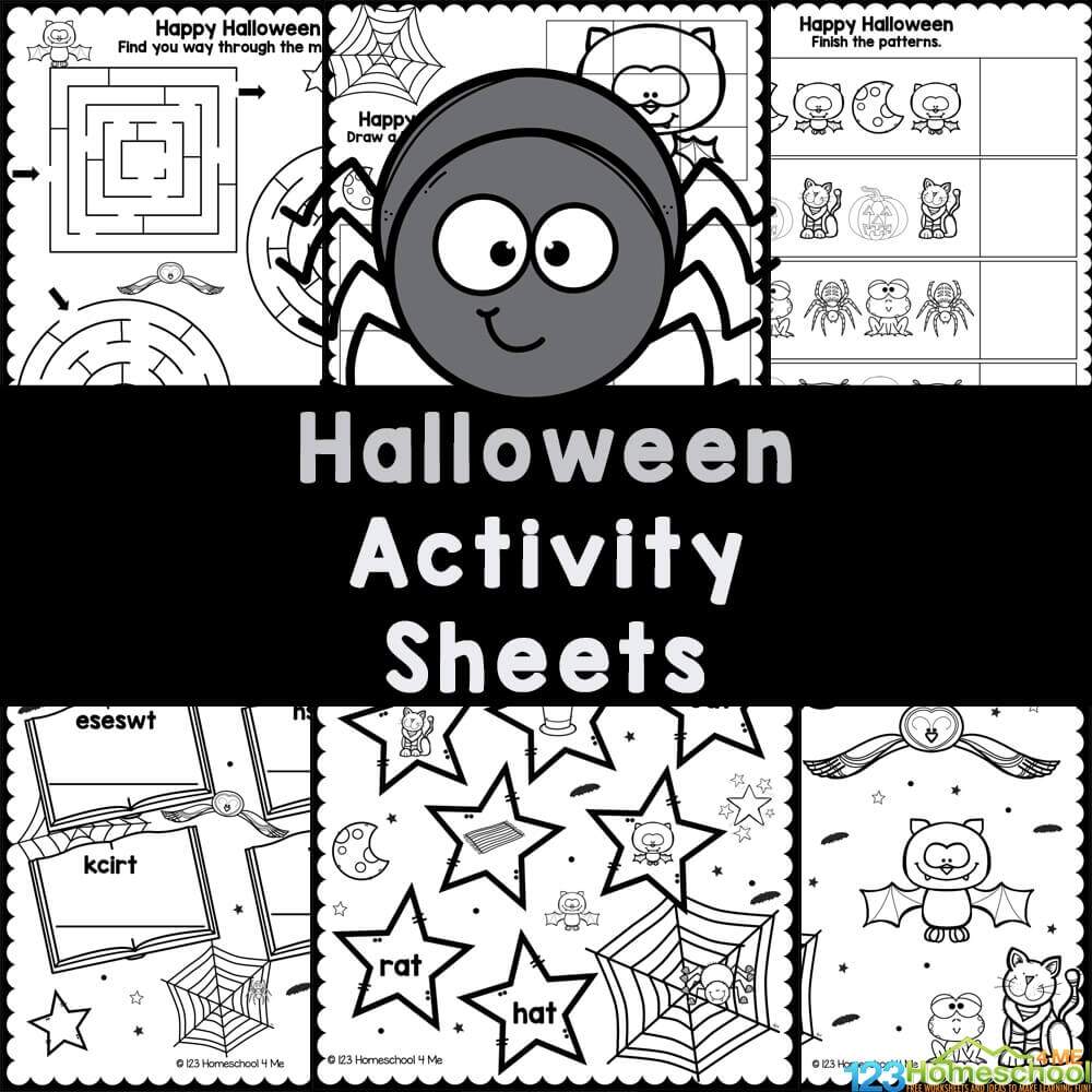 Free Halloween Worksheets
