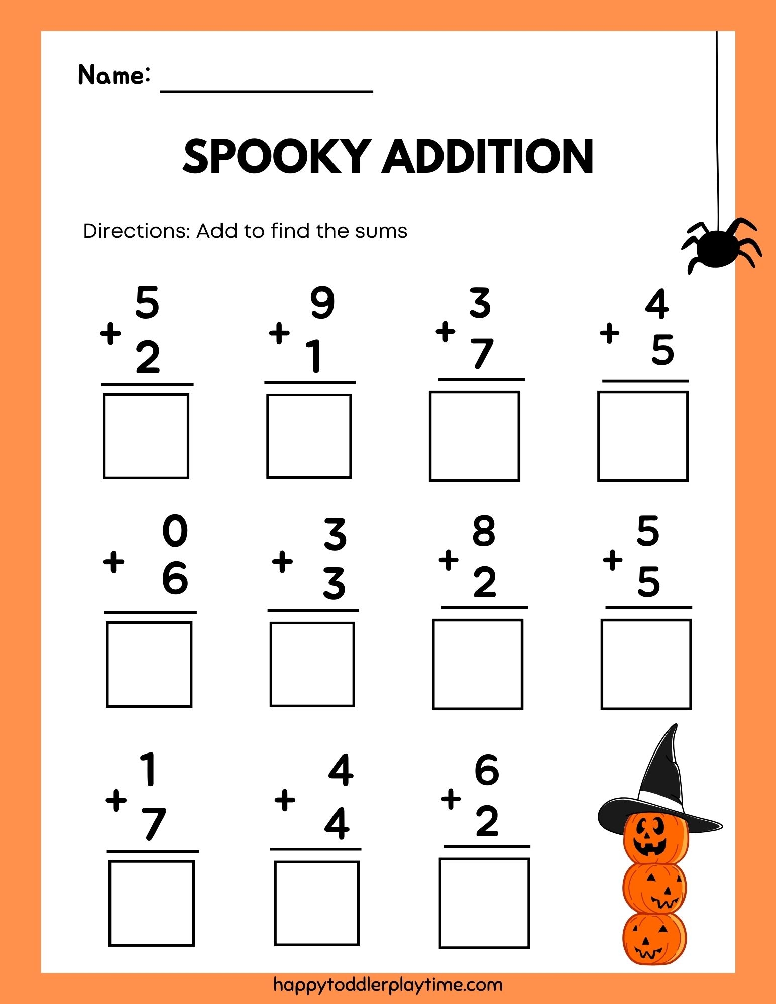 Free Printable Kindergarten Counting Worksheets Happy Toddler Playtime Free Printable Kindergarten Counting Worksheets Happy Toddler Playtime