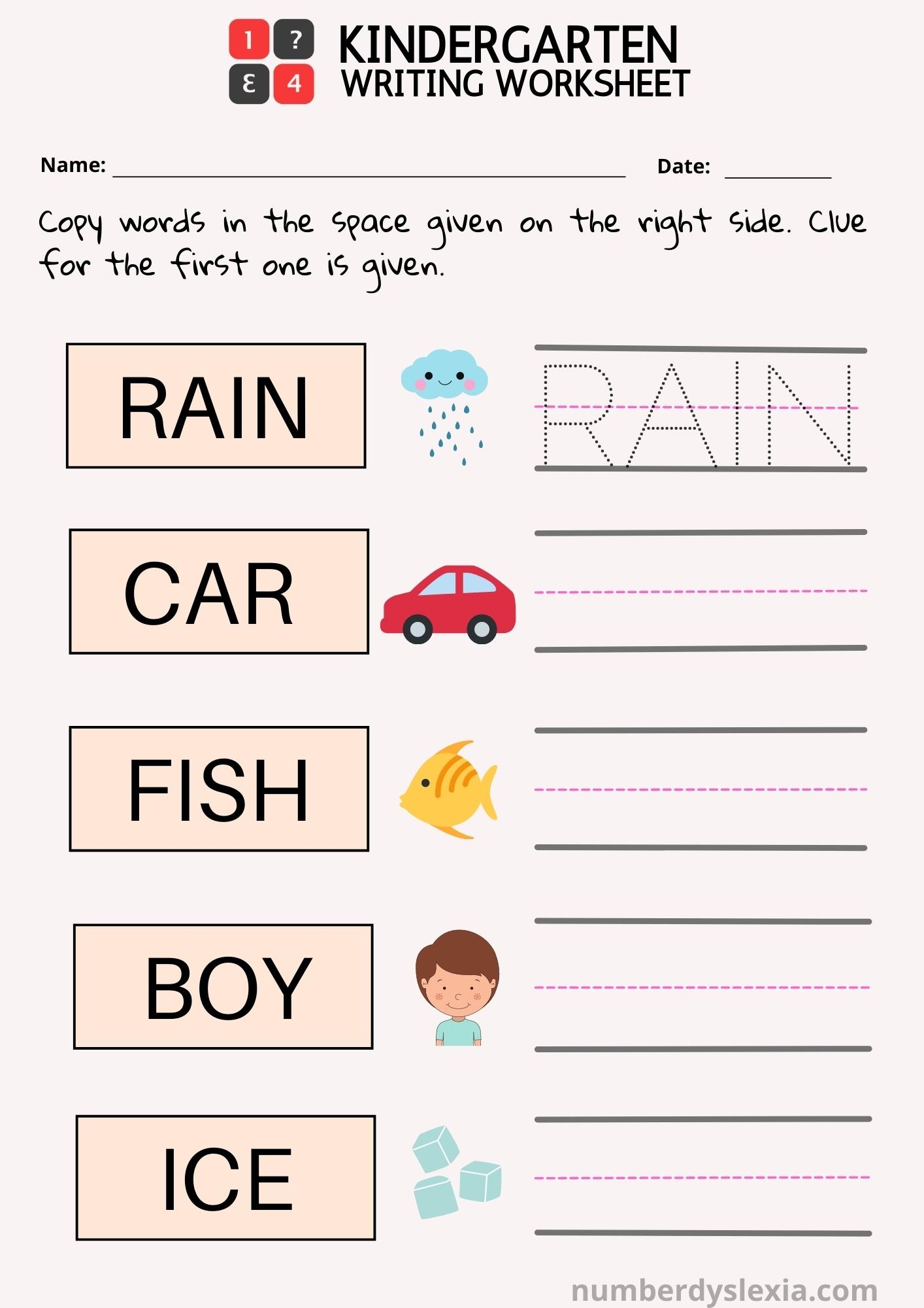 Free Custom Printable Handwriting Worksheet Templates Canva