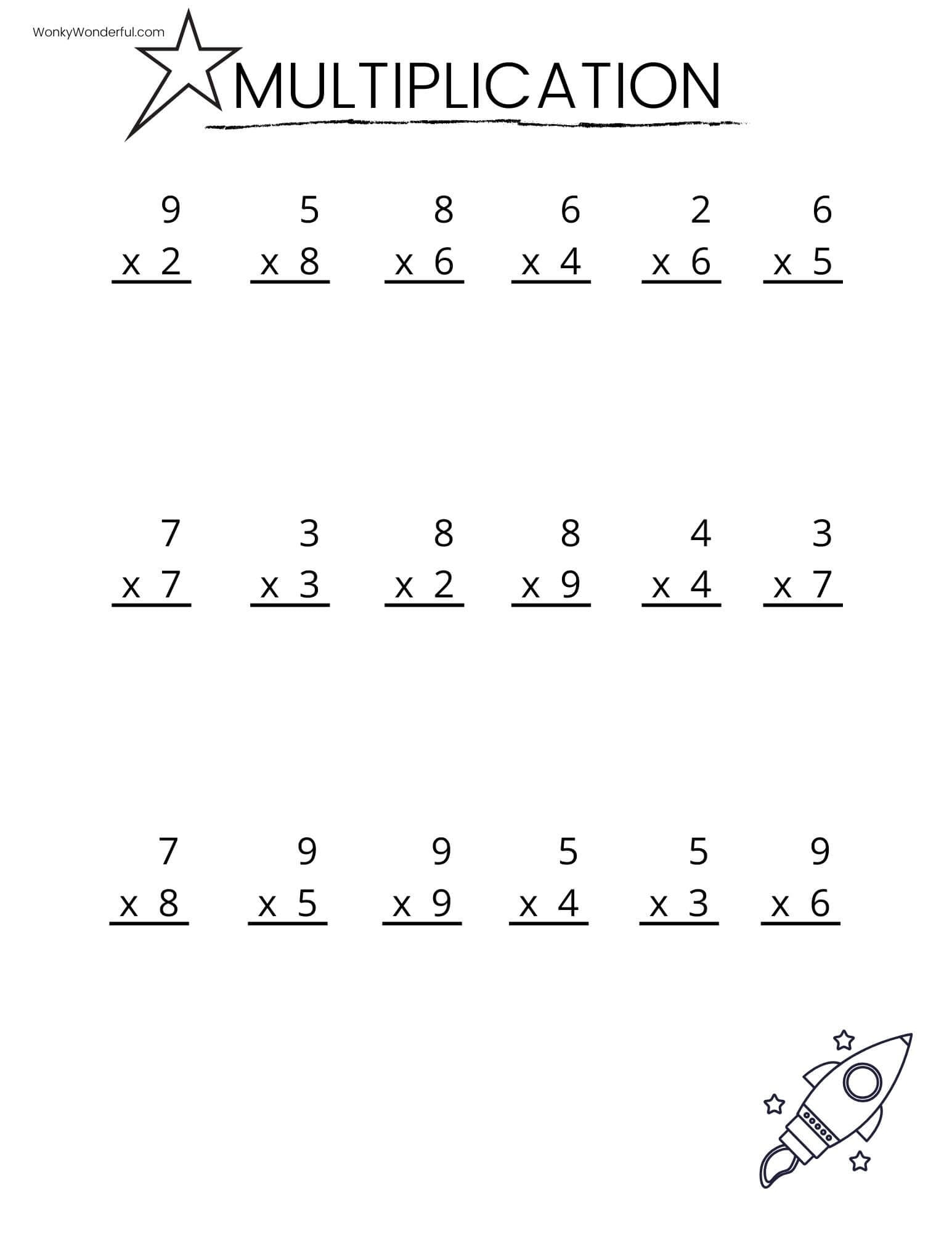 Multiplication Worksheets Multiple Digit Multiplication Worksheets Made By Teachers