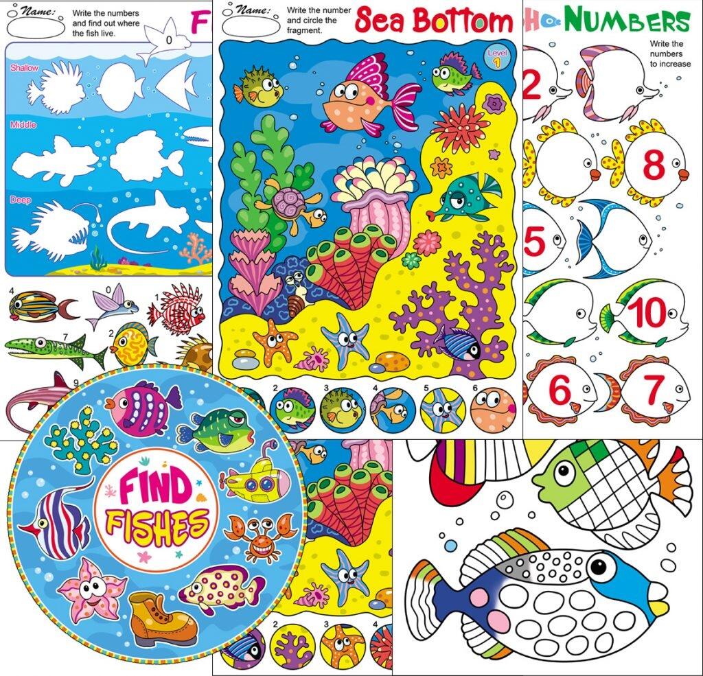 Oceanic Crossword Beeloo Printable Crafts And Activities For Kids