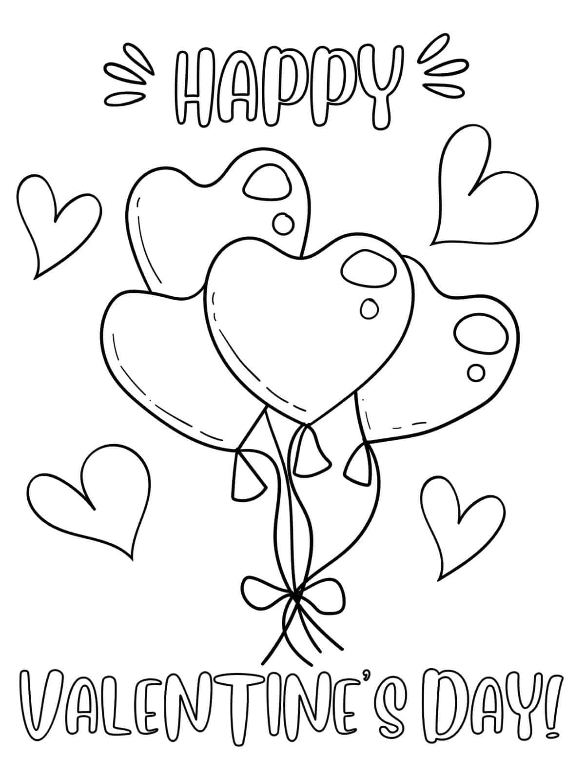 Free Valentine S Day Coloring Pages Free Valentines Day Coloring Pages Fun Easy Free Coloring Pages Coloring Pages To Print For Adults