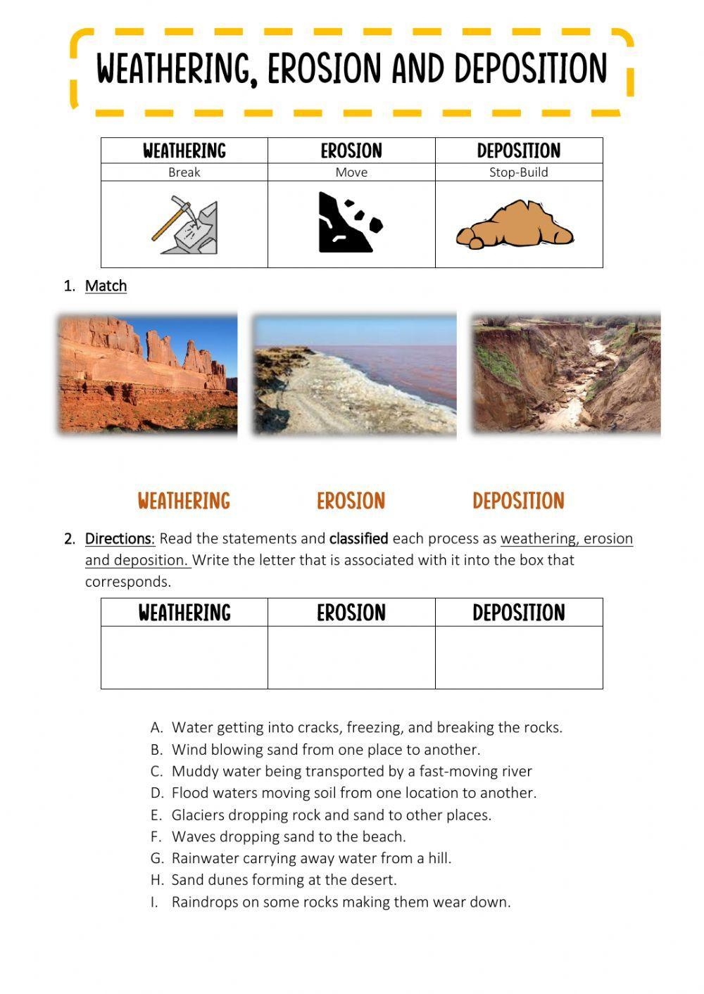 Free Weather Erosion And Deposition Worksheet Download Free Weather Erosion And Deposition Worksheet Png Images Free Worksheets On Clipart Library