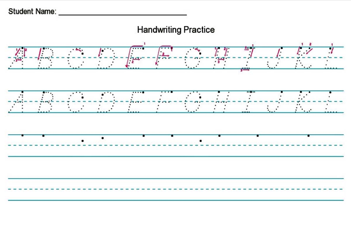 Name Tracing Worksheets Printable