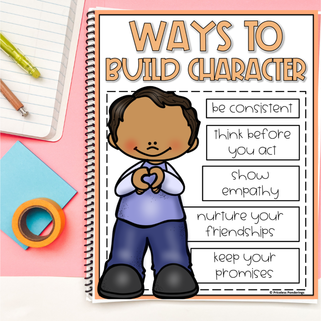 How To Teach Positive Character Traits For Kids Priceless Ponderings Storyboard That Character Traits Worksheets For Students