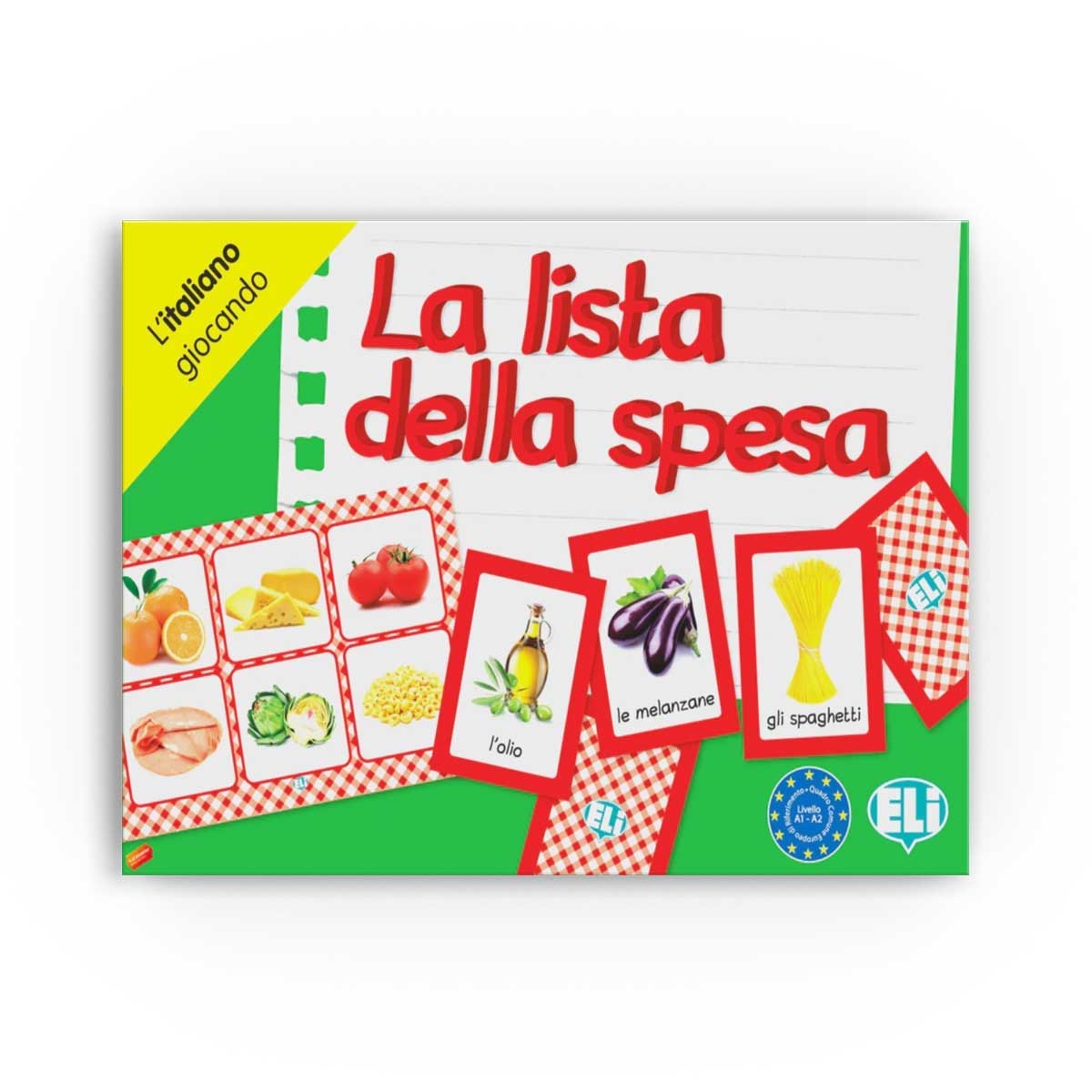 La Lista Della Spesa A1 A2 ELI Edizioni Language Learning Game Italiano Bello Shop